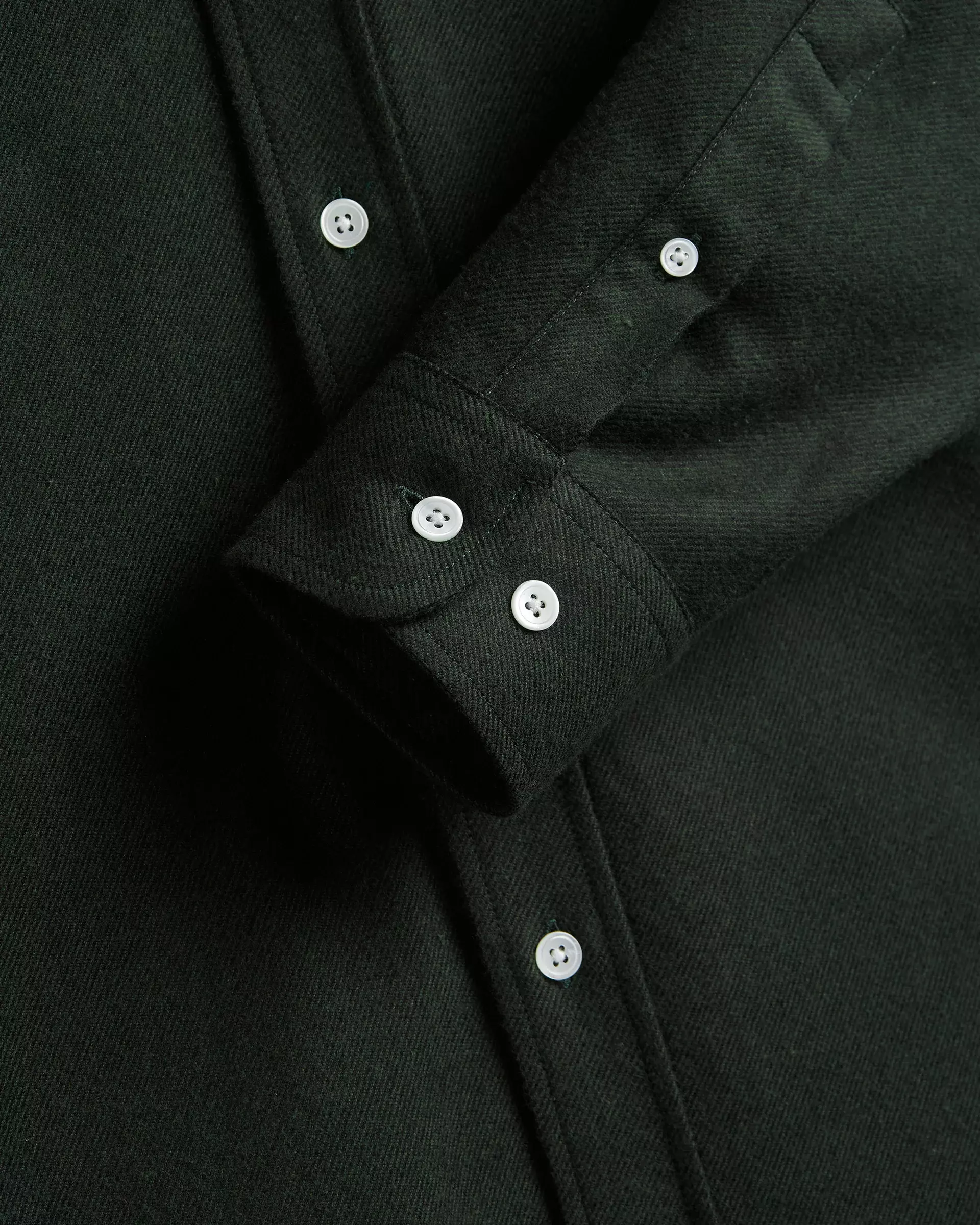 Portuguese Flannel Teca Shirt Forest Herren Hemd grün
